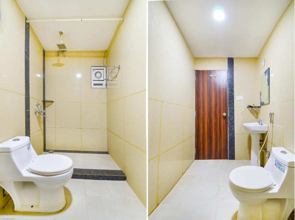 Koupelna v ubytování FabHotel Pentagon Next - Bhubaneswar Railway Station