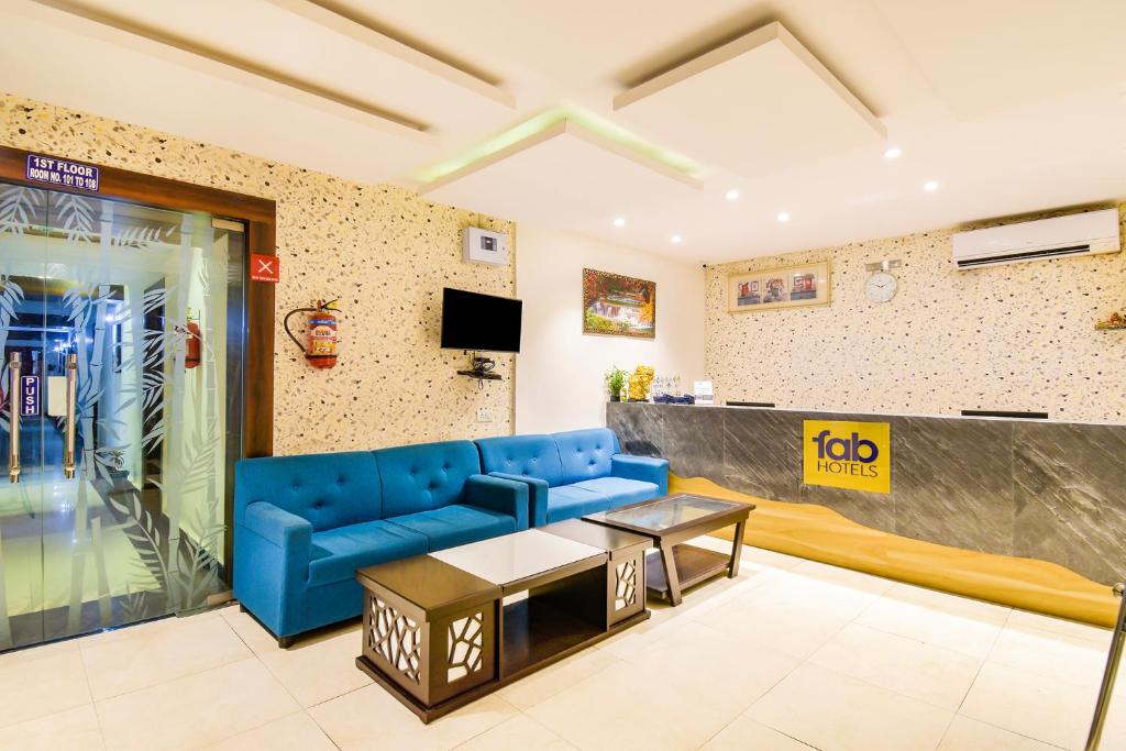 Posezení v ubytování FabHotel Pentagon Next - Bhubaneswar Railway Station