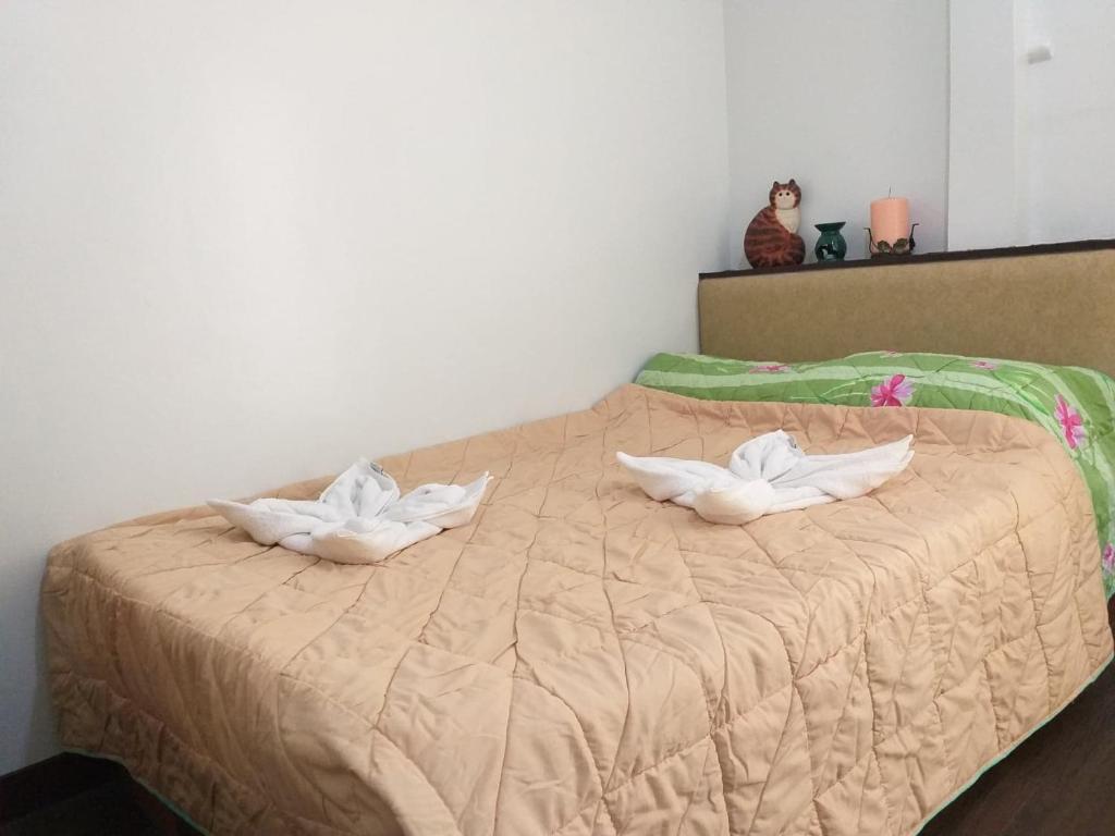 Postel nebo postele na pokoji v ubytování AMBIANZA APARTELLE