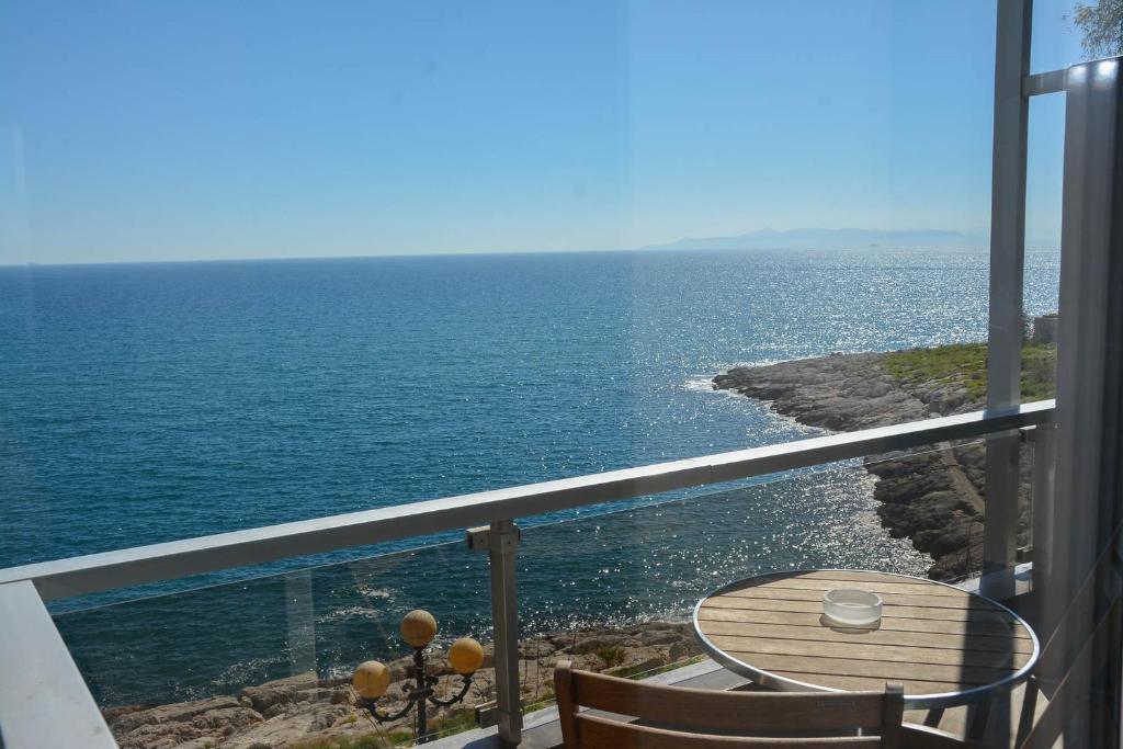 Landskap nær hotellet