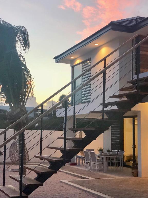 Balkón nebo terasa v ubytování La Vista Luxury Apartment Jan Thiel