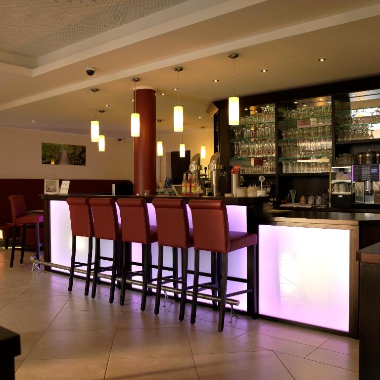 Lounge nebo bar v ubytování Ferienwohnungen am Museumshof
