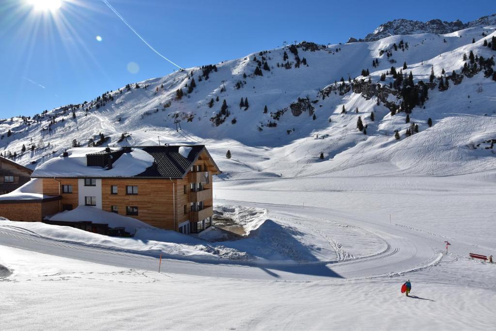 apart-wolf-arlberg v zimě