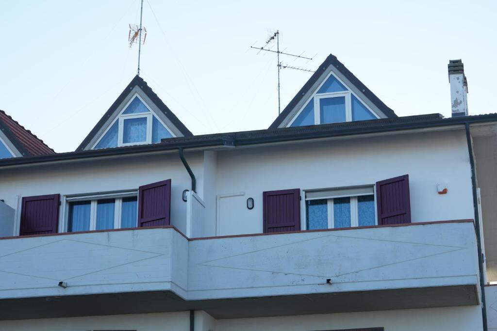 Budova, kde se bed and breakfast nachází