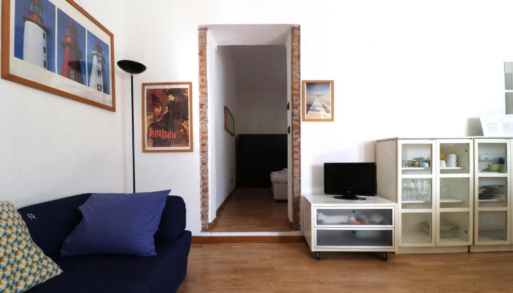 Telewizja i/lub zestaw kina domowego w obiekcie Italianway - Bligny 64
