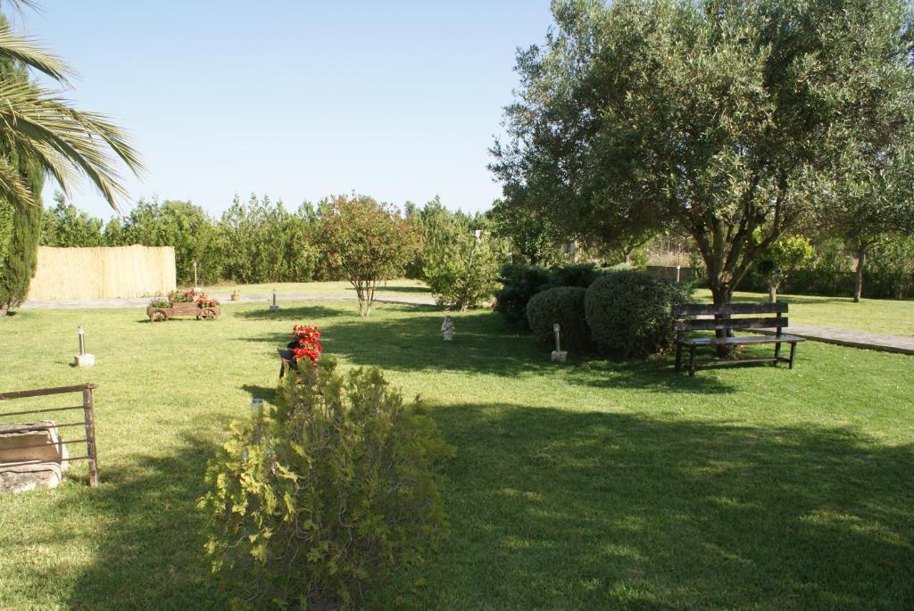 Zahrada ubytování Finca Miralles