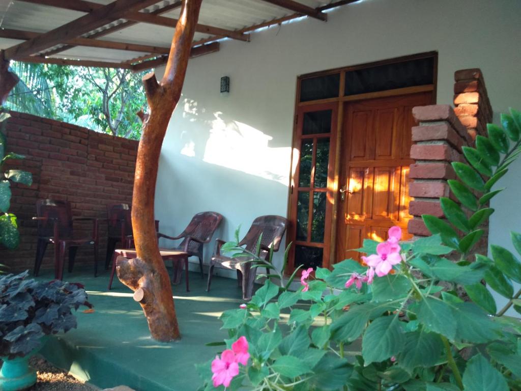 Zahrada ubytování Amaya River Side Homestay