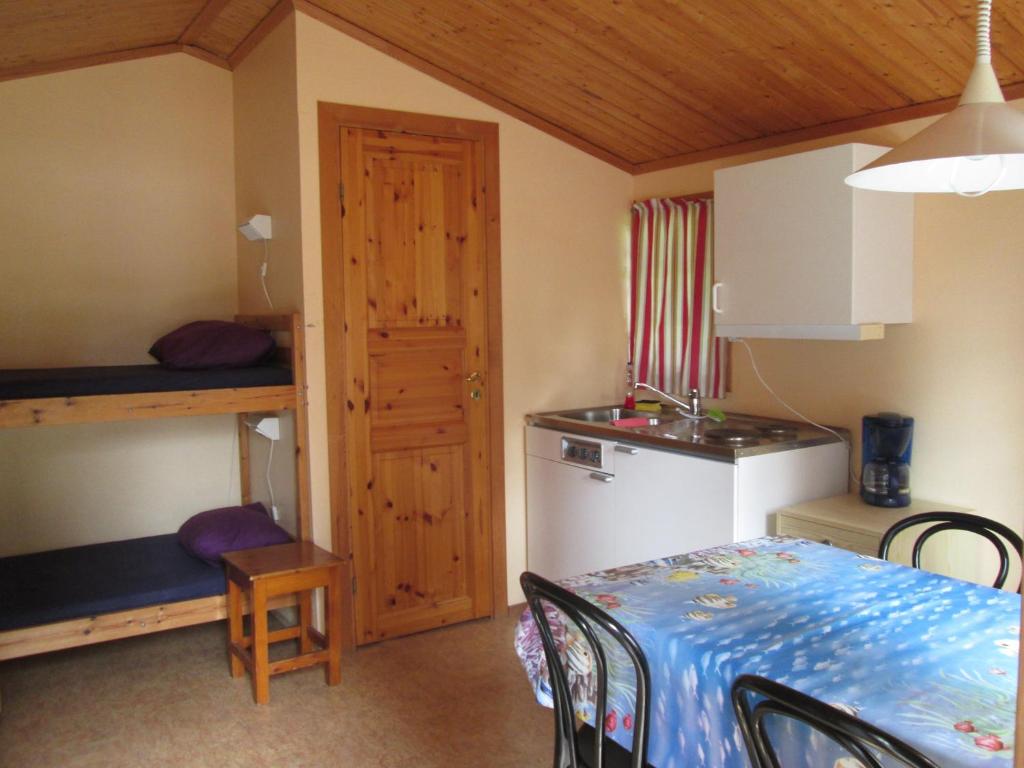 Postel nebo postele na pokoji v ubytování Stöde Camping