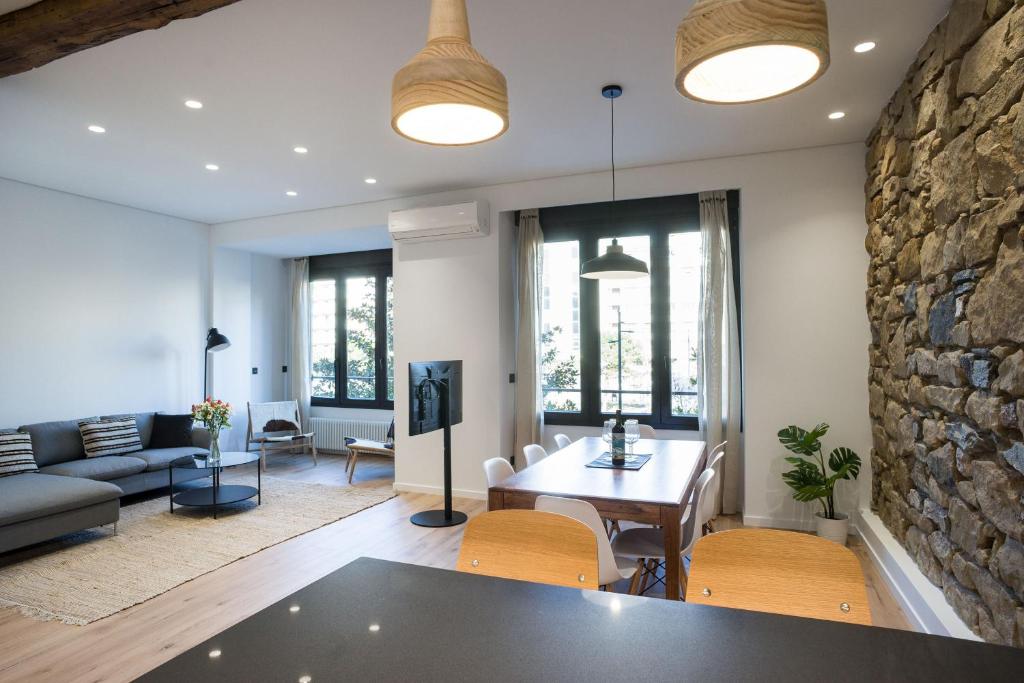 Posezení v ubytování Cantabric Plaza / Iberorent Apartments