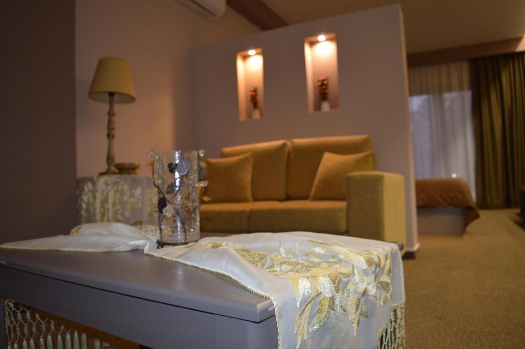 Posezení v ubytování Achillio Hotel