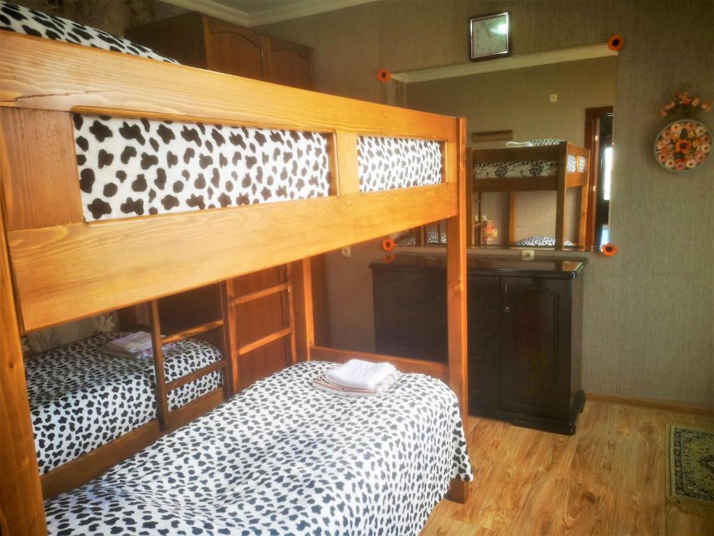 Kuchyň nebo kuchyňský kout v ubytování Hostel Sadu Kutaisi