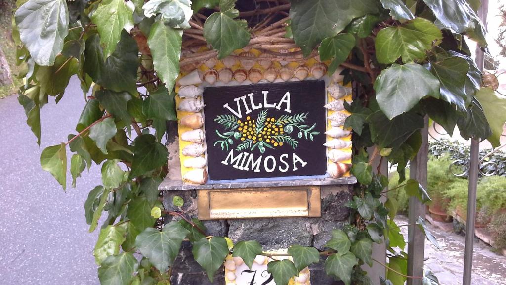 Certyfikat, podpis lub inny dokument wystawiony w obiekcie VILLA MIMOSA Splendida Vista Mare
