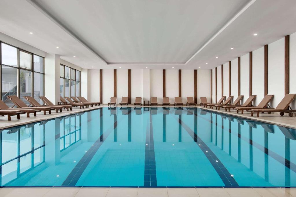 The swimming pool at or close to Ramada Resort by Wyndham Unye