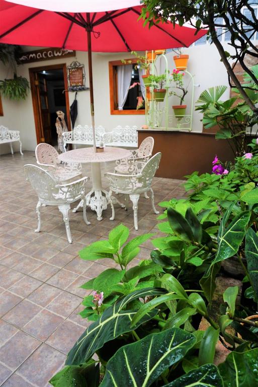 Zahrada ubytování Hostal Macaw