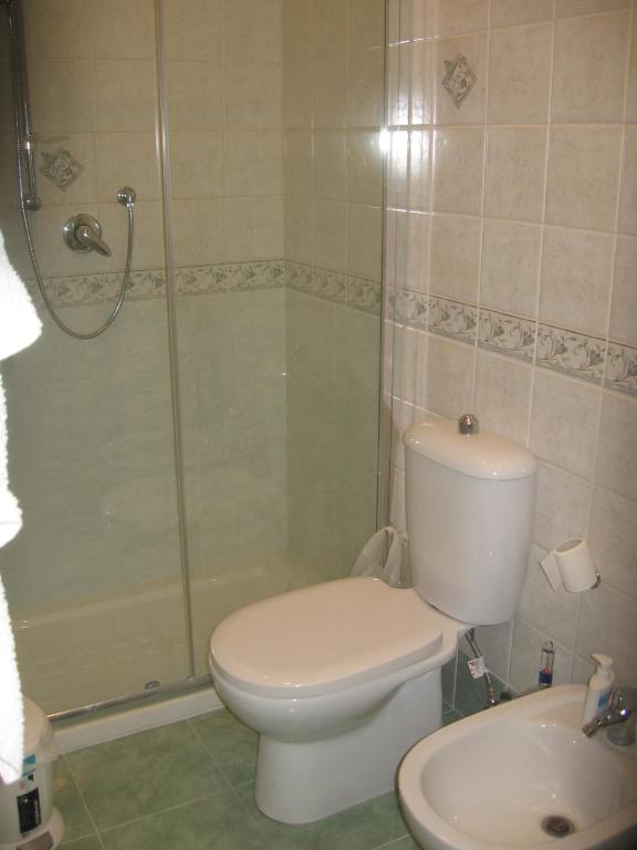 Koupelna v ubytování B&B Domus Gaetani