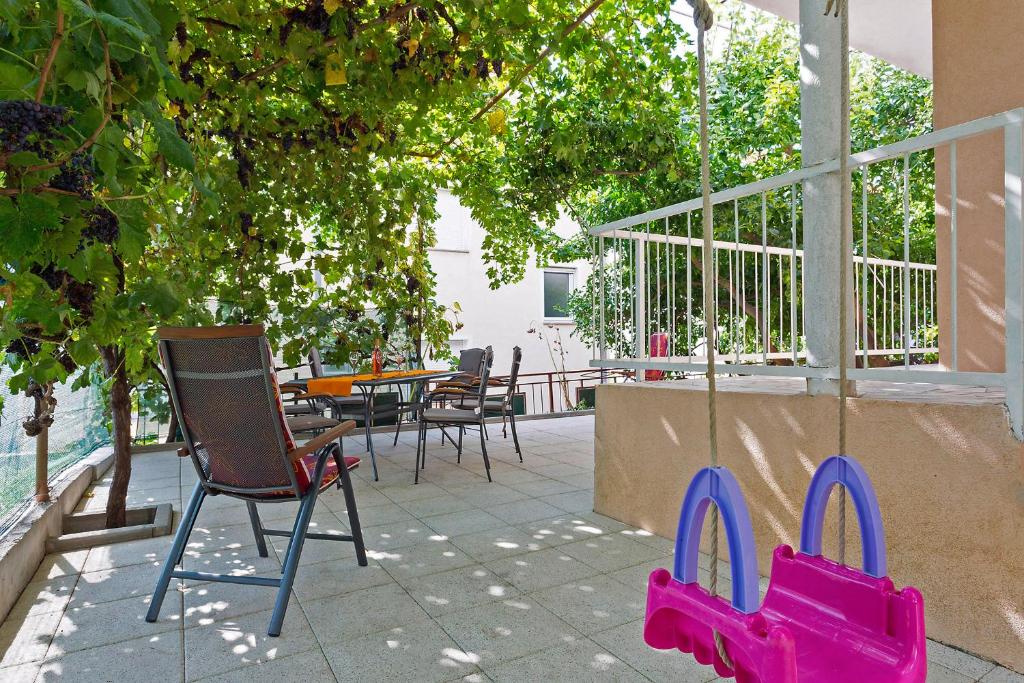 Balkón nebo terasa v ubytování Ani in Trogir * Mittel-Dalmatien