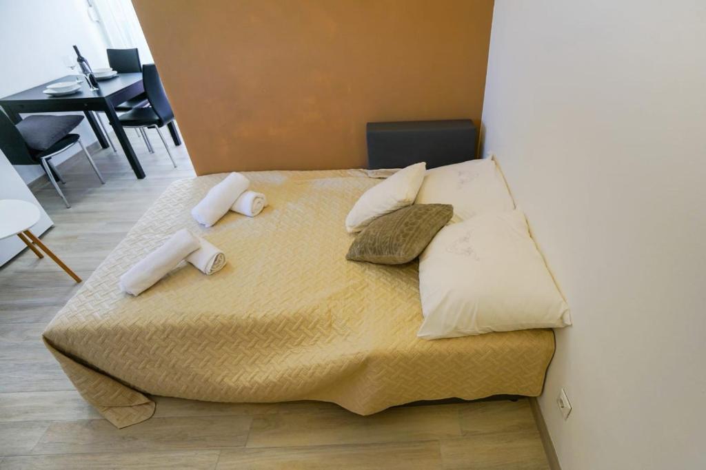 Posteľ alebo postele v izbe v ubytovaní Apartment Nicol