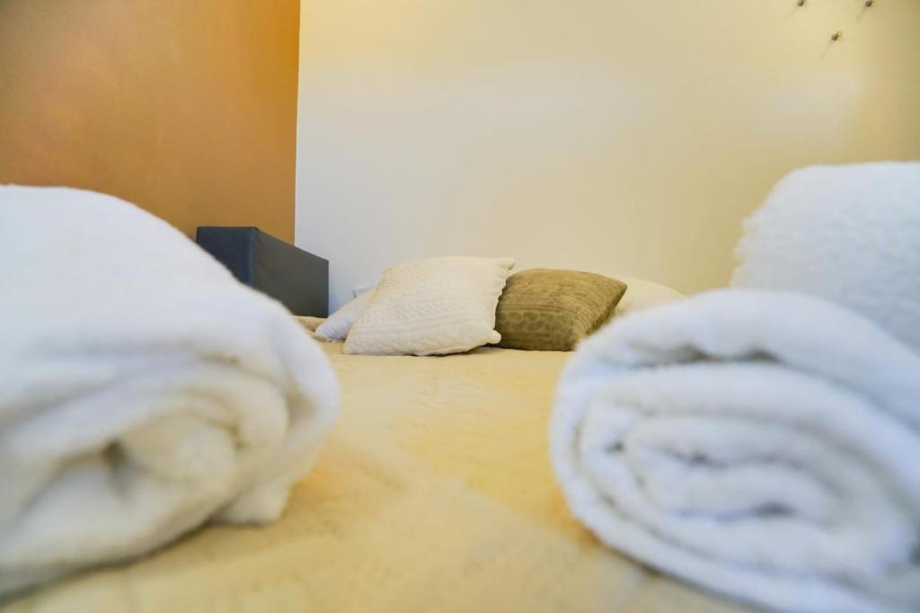 Posteľ alebo postele v izbe v ubytovaní Apartment Nicol