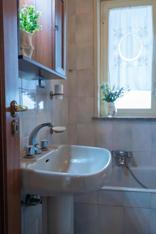 Kúpeľňa v ubytovaní Casa Rosario