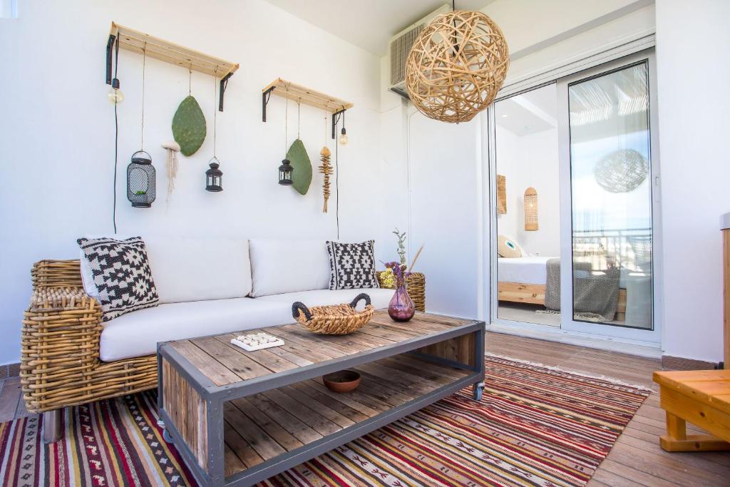 Posezení v ubytování Euphoria Luxury apartment