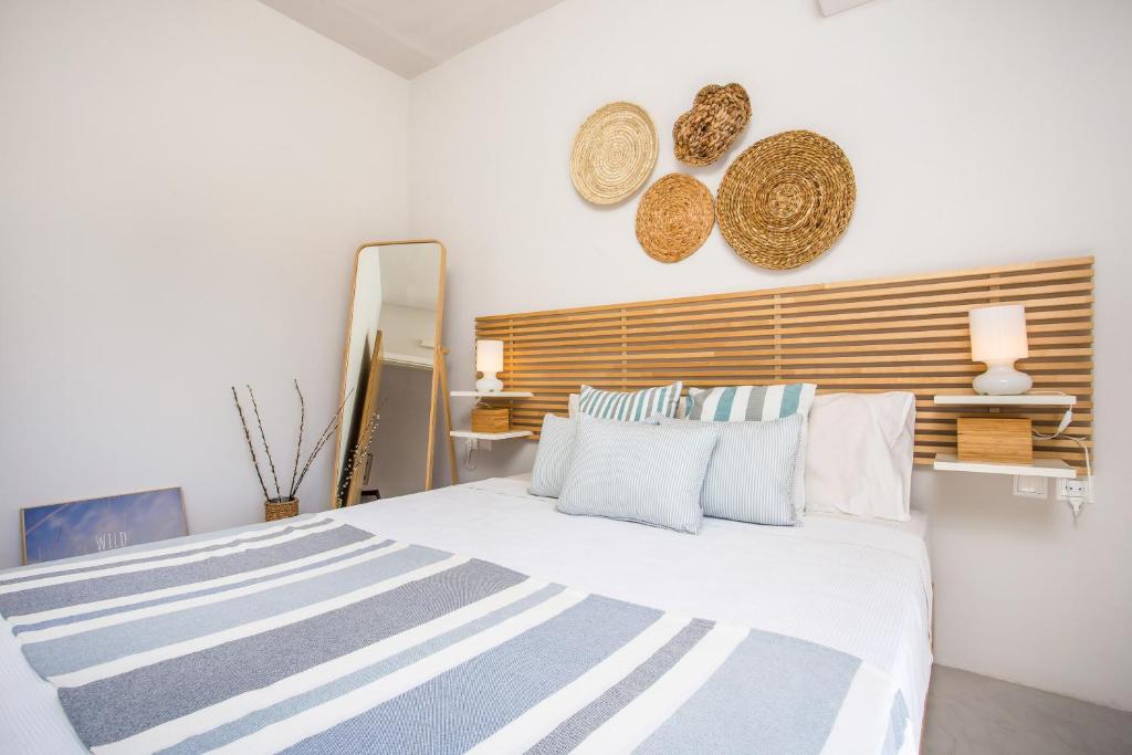 Postel nebo postele na pokoji v ubytování Euphoria Luxury apartment