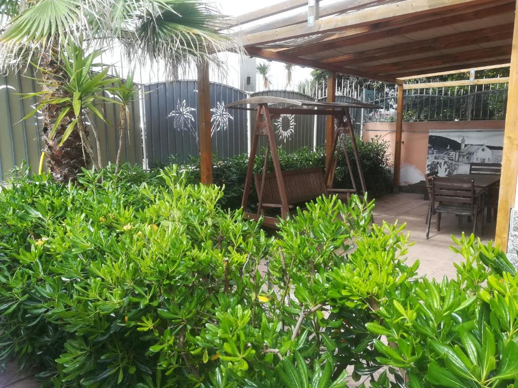 A garden outside Le Case del Sole