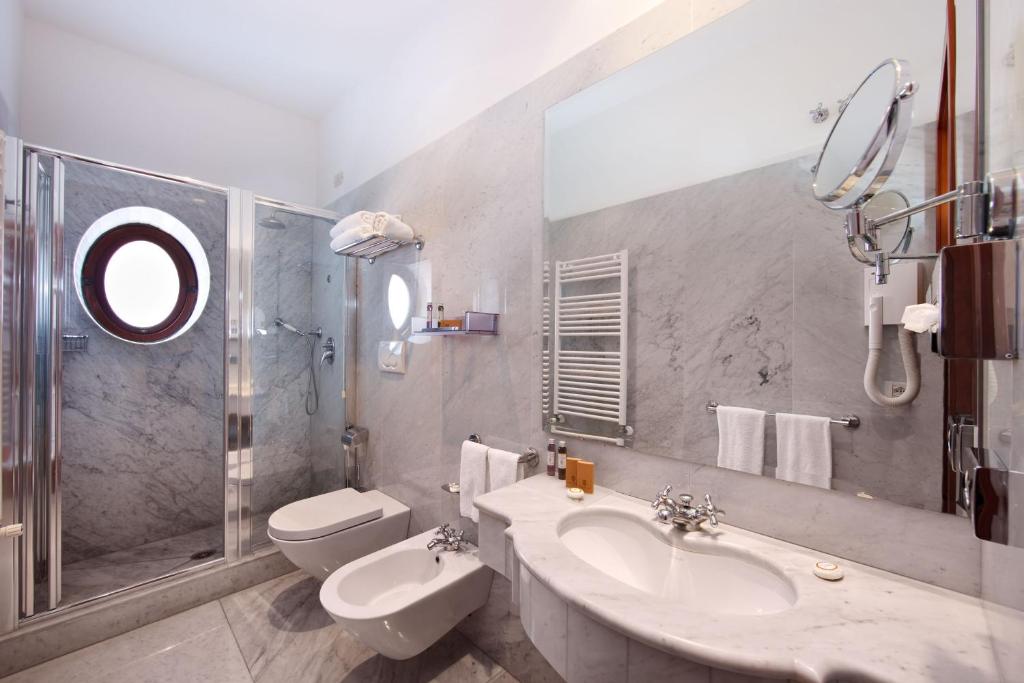 Koupelna v ubytování Hotel Palazzo Guardati