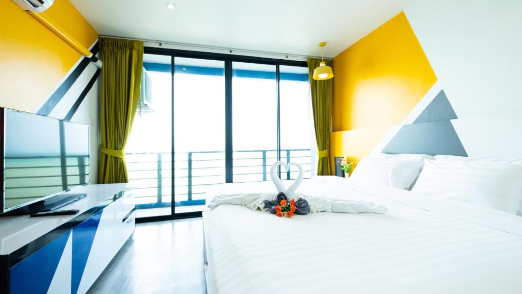 Play Phala Beach Rayong - Habitación Gemela Estándar Con Vista Al Mar