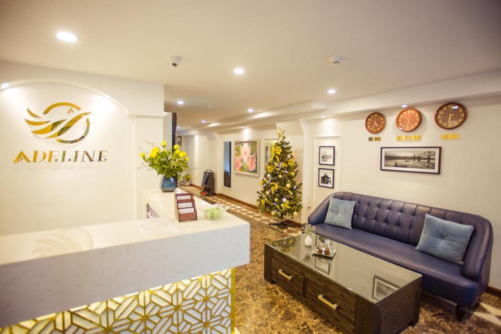 Posezení v ubytování Adeline Hotel Hanoi