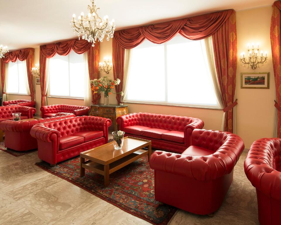 Posezení v ubytování Grand Hotel Adriatico