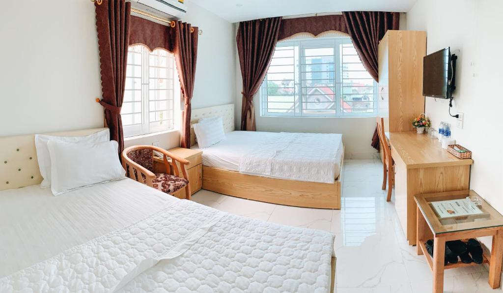 Hoang Ngan 2 Hotel - TP. Vinh - Queen Room With Two Queen Beds