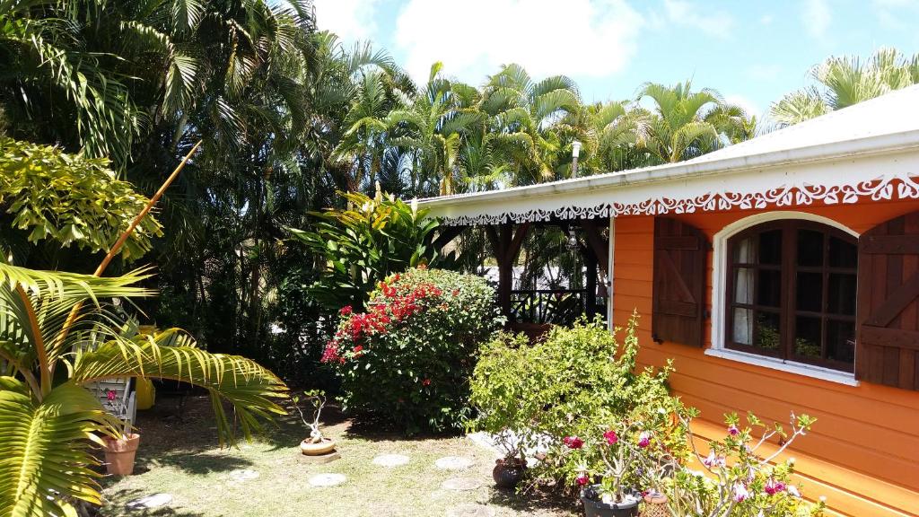 Zahrada ubytování Cap Martinique