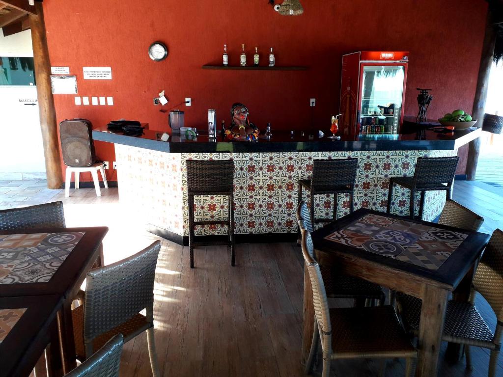 Posezení v ubytování Cahy Praia Hotel