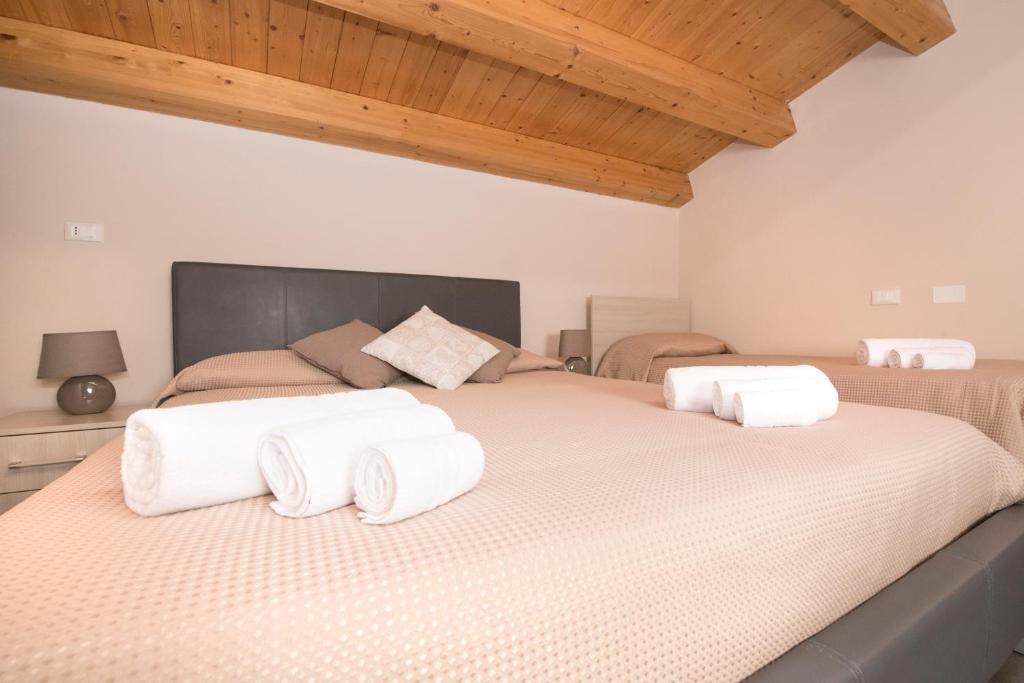 Postel nebo postele na pokoji v ubytování Casa Malaclà B&B