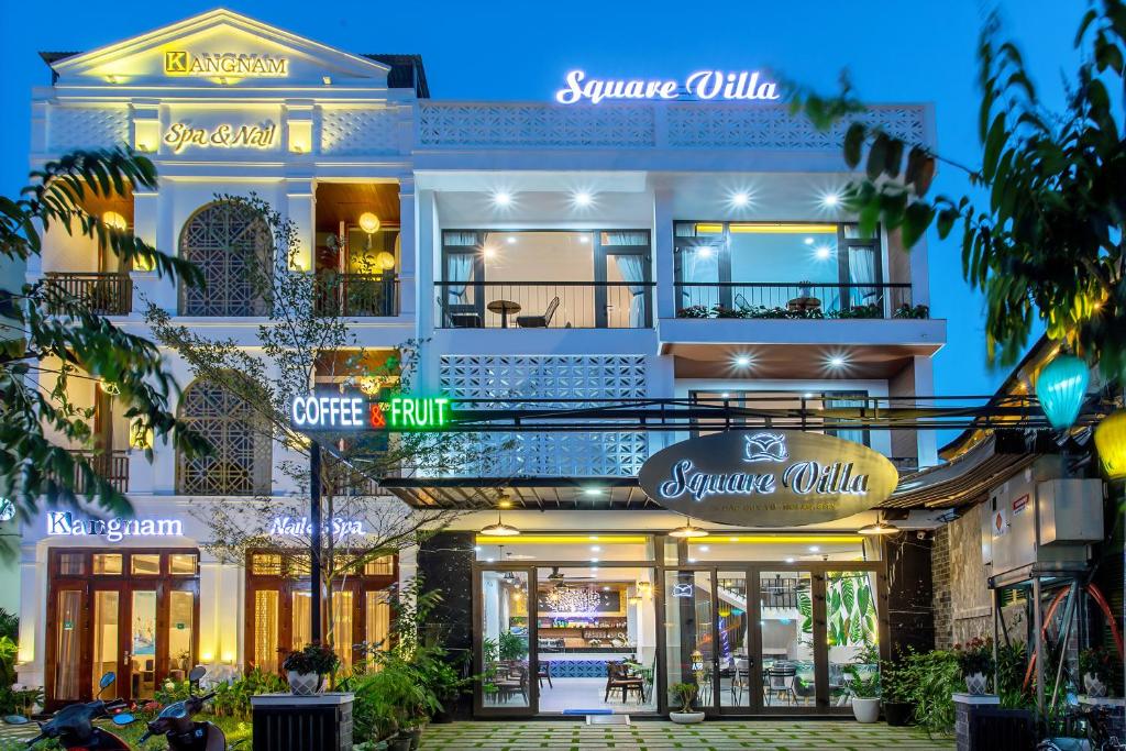 Edificio en el que se encuentra la villa