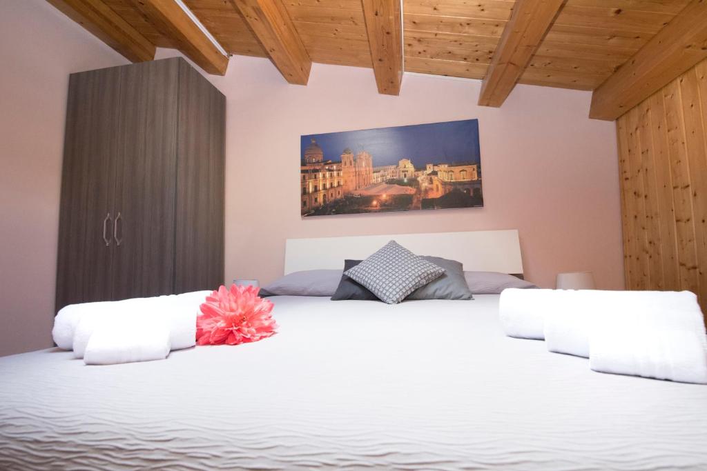 Postel nebo postele na pokoji v ubytování Casa Malaclà B&B