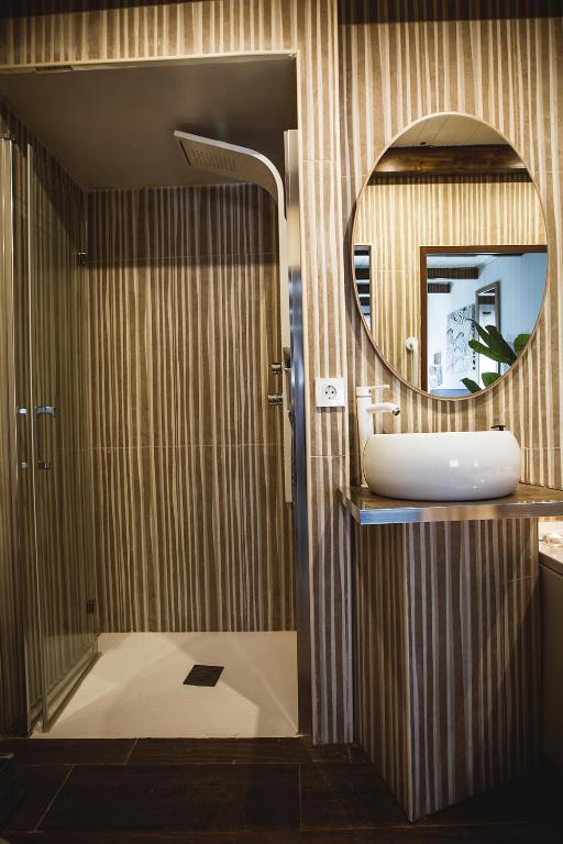 Kúpeľňa v ubytovaní Junior Suites con Jacuzzi