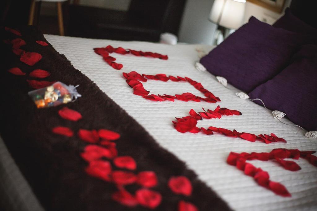 Posteľ alebo postele v izbe v ubytovaní Junior Suites con Jacuzzi