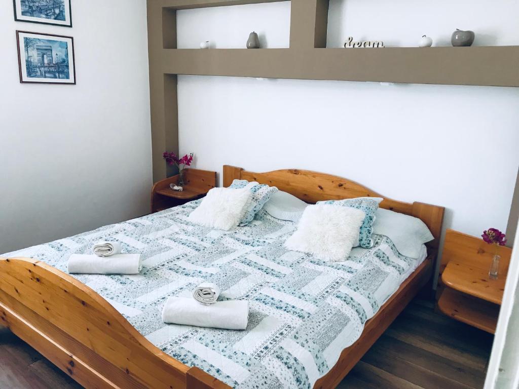 Posteľ alebo postele v izbe v ubytovaní Mammut Apartment with NEW AC!