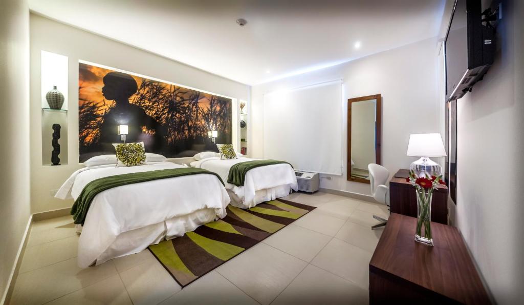 Elements Hotel Boutique - Double Room With Two Double Beds