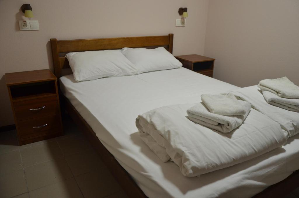 Postel nebo postele na pokoji v ubytování Hostel VShokoladi