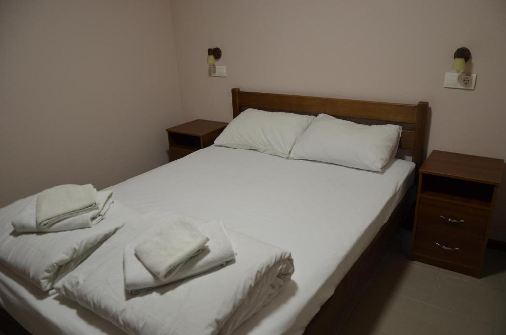 Postel nebo postele na pokoji v ubytování Hostel VShokoladi