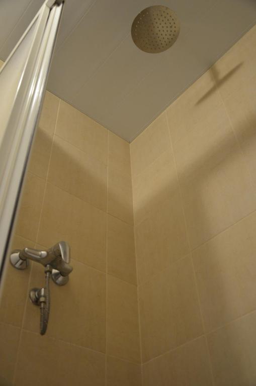 Koupelna v ubytování Hostel VShokoladi