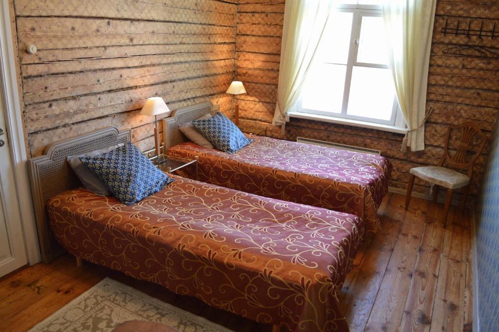 Postel nebo postele na pokoji v ubytování Karja Tented Campsite
