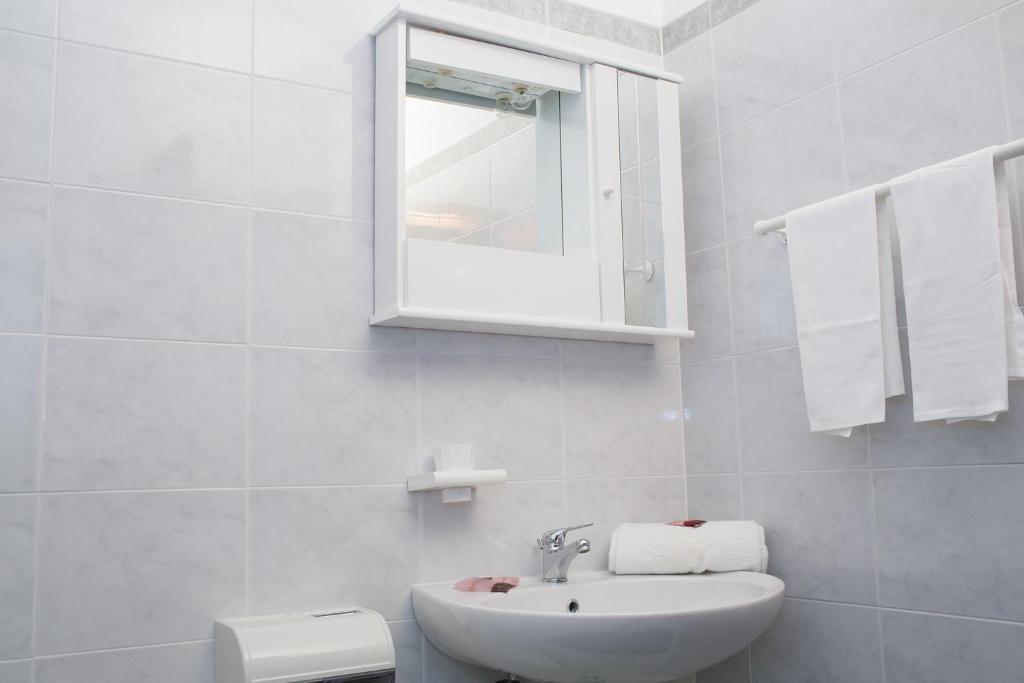 Koupelna v ubytování Albergo Villa Marchese