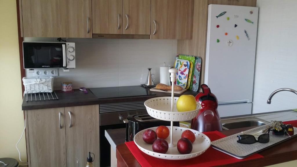 Kuchyňa alebo kuchynka v ubytovaní Apartamentos Ferrán Paqui