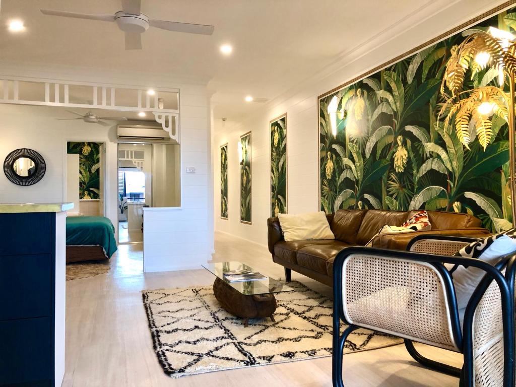 Posezení v ubytování NOMAD - Luxe apartment