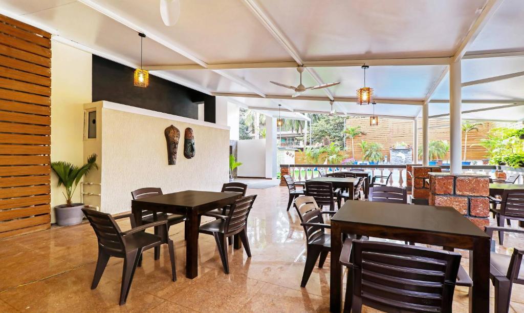 Posezení v ubytování Treebo Premium Dona Eliza, 700 metres from Calangute Beach