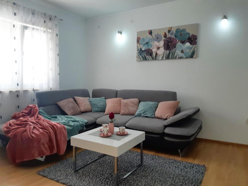 Posezení v ubytování Apartment Mariana