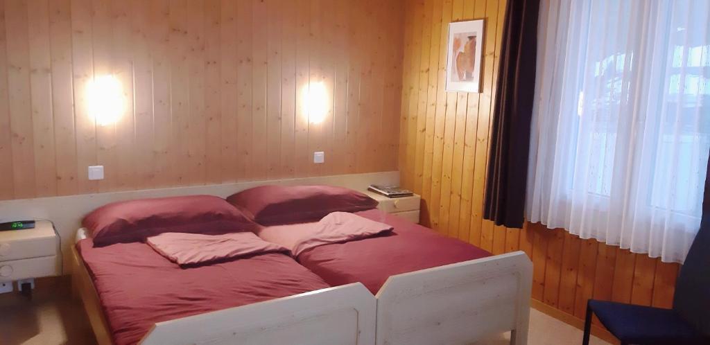 Postel nebo postele na pokoji v ubytování B&B Eischoll